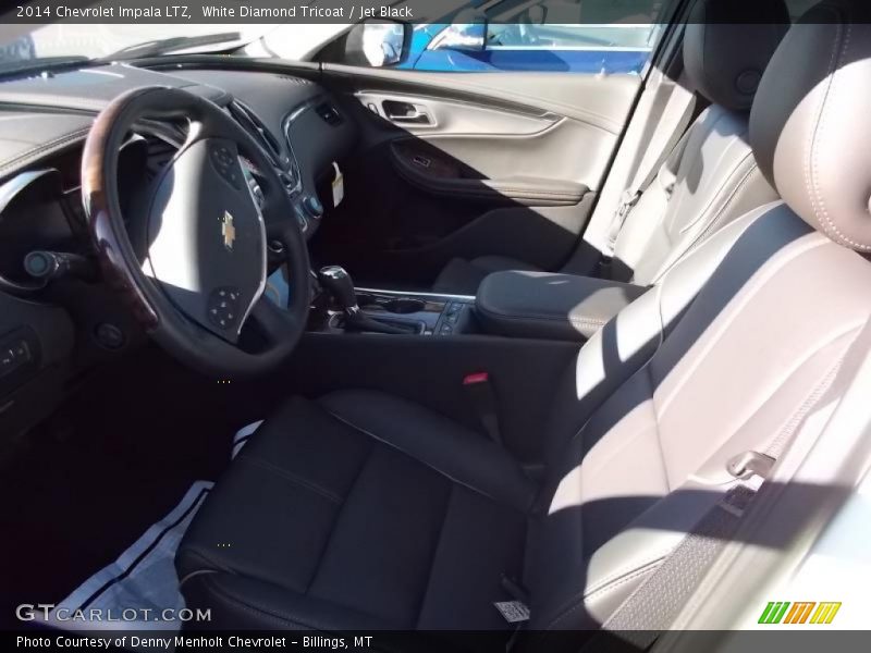 White Diamond Tricoat / Jet Black 2014 Chevrolet Impala LTZ