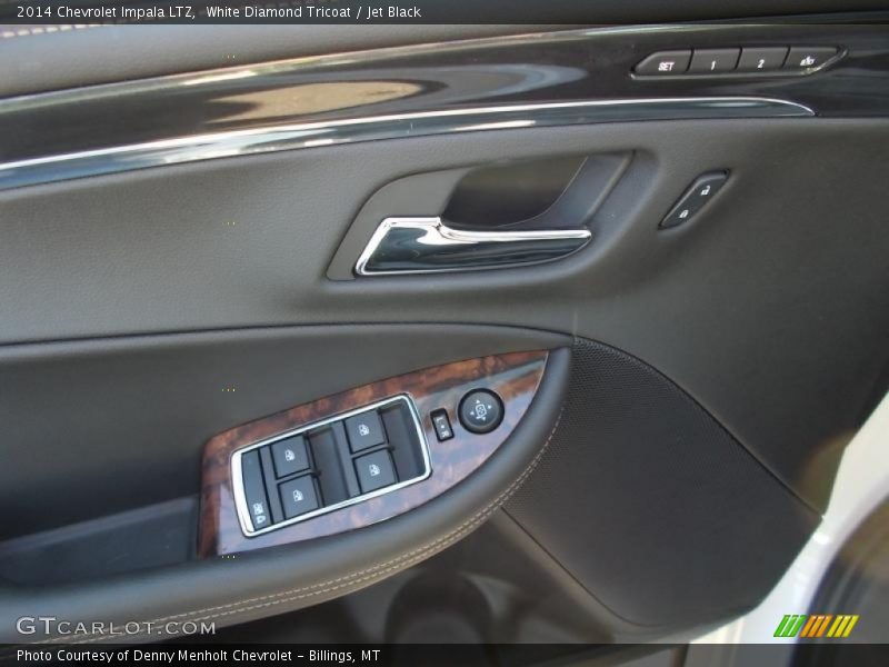 White Diamond Tricoat / Jet Black 2014 Chevrolet Impala LTZ