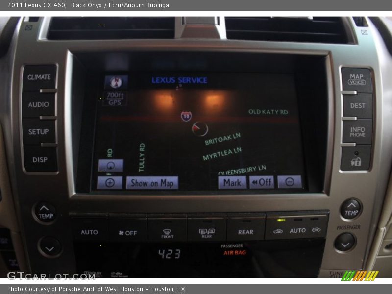 Black Onyx / Ecru/Auburn Bubinga 2011 Lexus GX 460