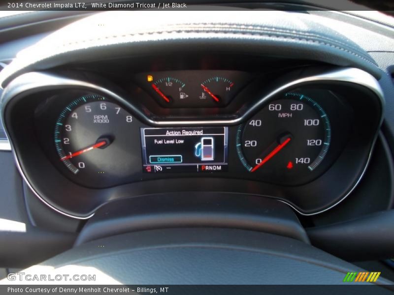 White Diamond Tricoat / Jet Black 2014 Chevrolet Impala LTZ