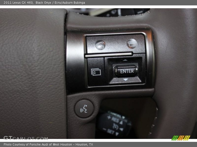 Black Onyx / Ecru/Auburn Bubinga 2011 Lexus GX 460