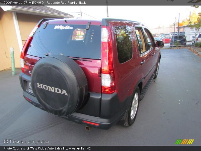 Redondo Red Pearl / Black 2006 Honda CR-V EX 4WD