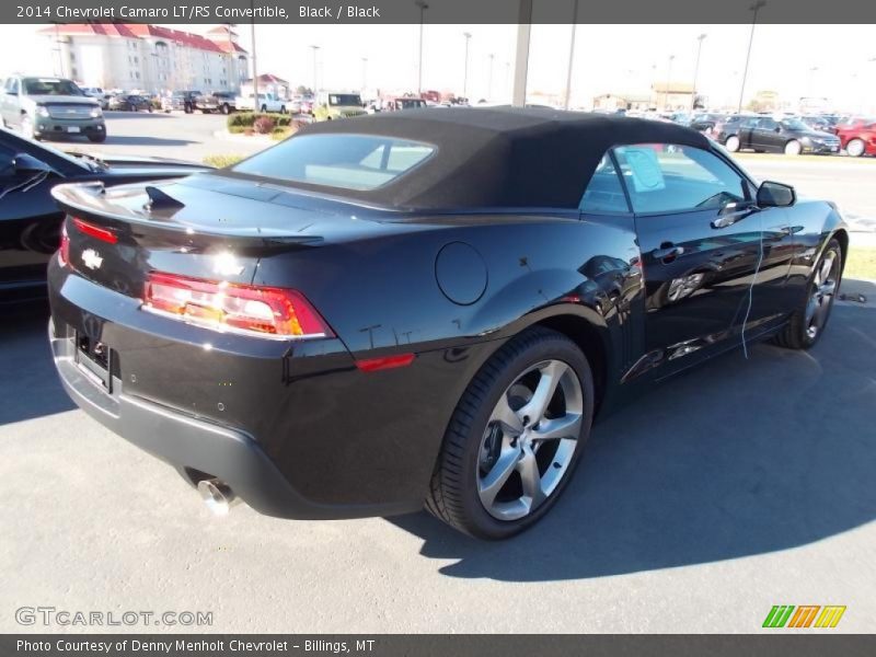 Black / Black 2014 Chevrolet Camaro LT/RS Convertible