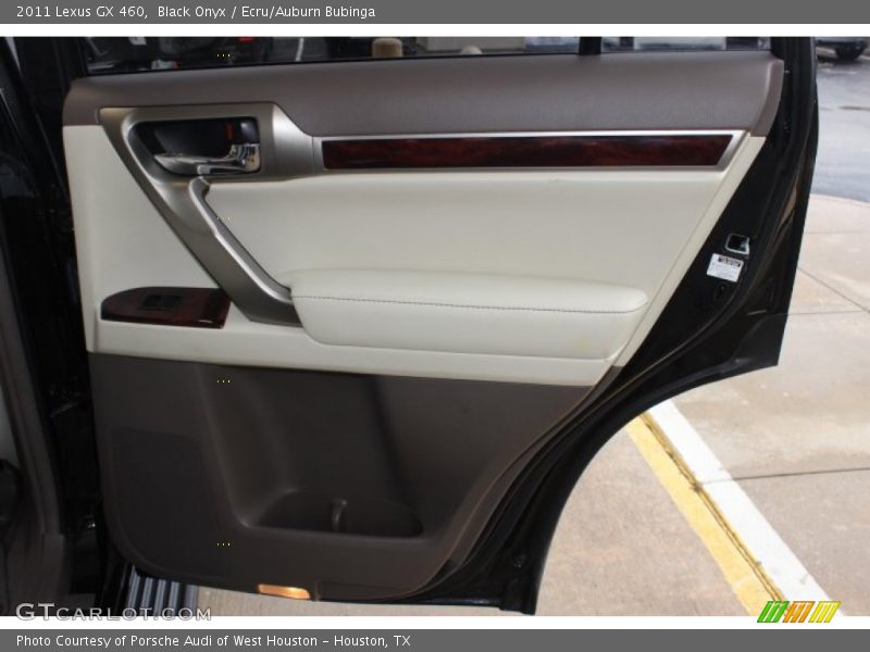 Black Onyx / Ecru/Auburn Bubinga 2011 Lexus GX 460