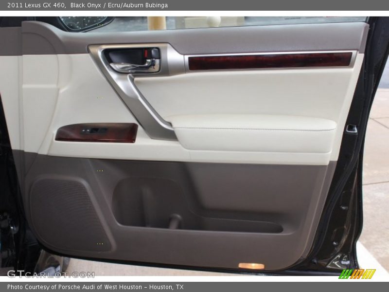 Black Onyx / Ecru/Auburn Bubinga 2011 Lexus GX 460