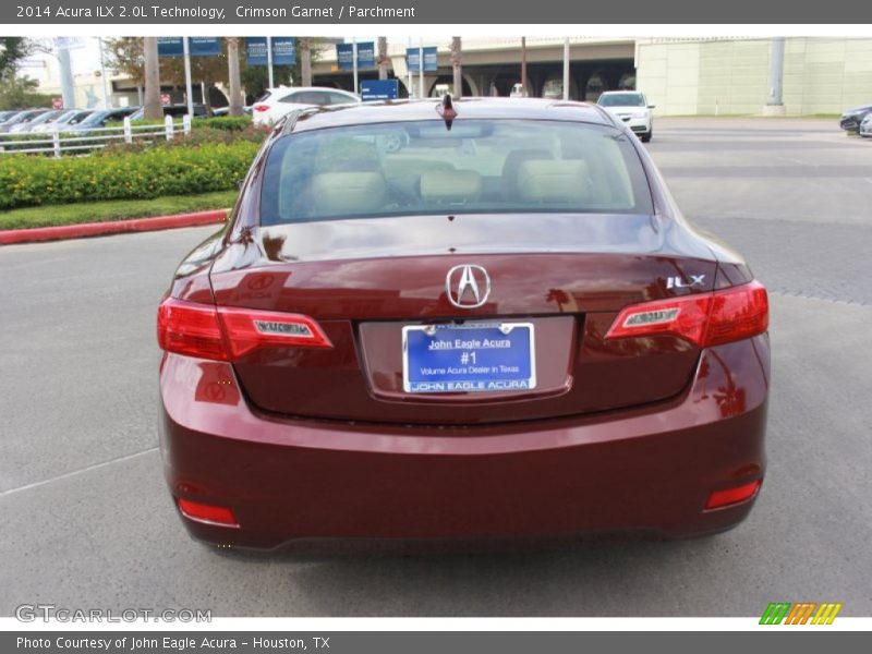 Crimson Garnet / Parchment 2014 Acura ILX 2.0L Technology