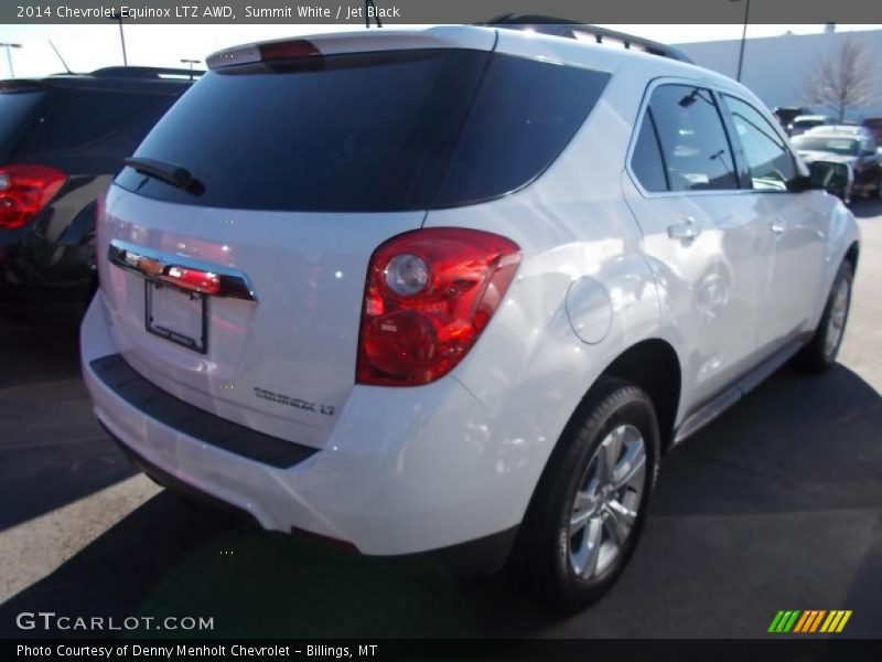 Summit White / Jet Black 2014 Chevrolet Equinox LTZ AWD