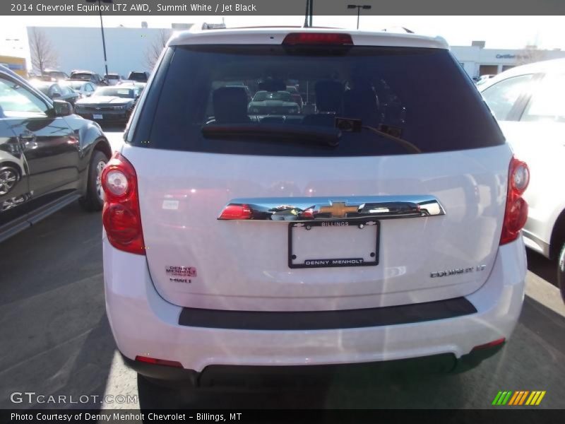 Summit White / Jet Black 2014 Chevrolet Equinox LTZ AWD