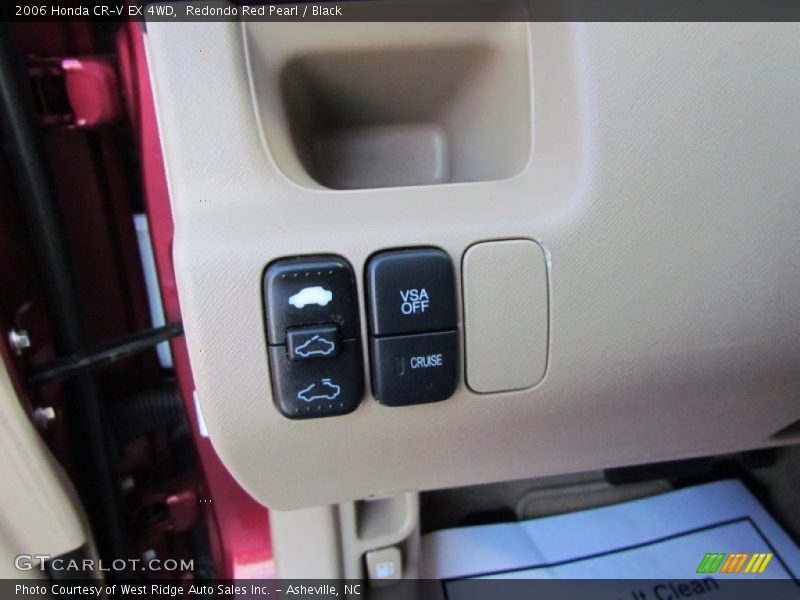 Redondo Red Pearl / Black 2006 Honda CR-V EX 4WD
