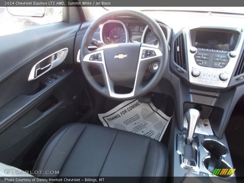 Summit White / Jet Black 2014 Chevrolet Equinox LTZ AWD