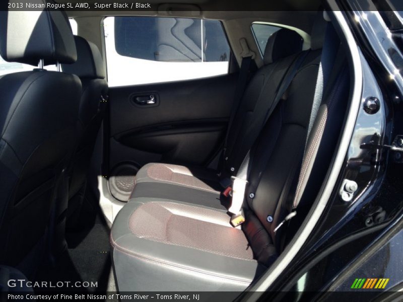 Super Black / Black 2013 Nissan Rogue SL AWD
