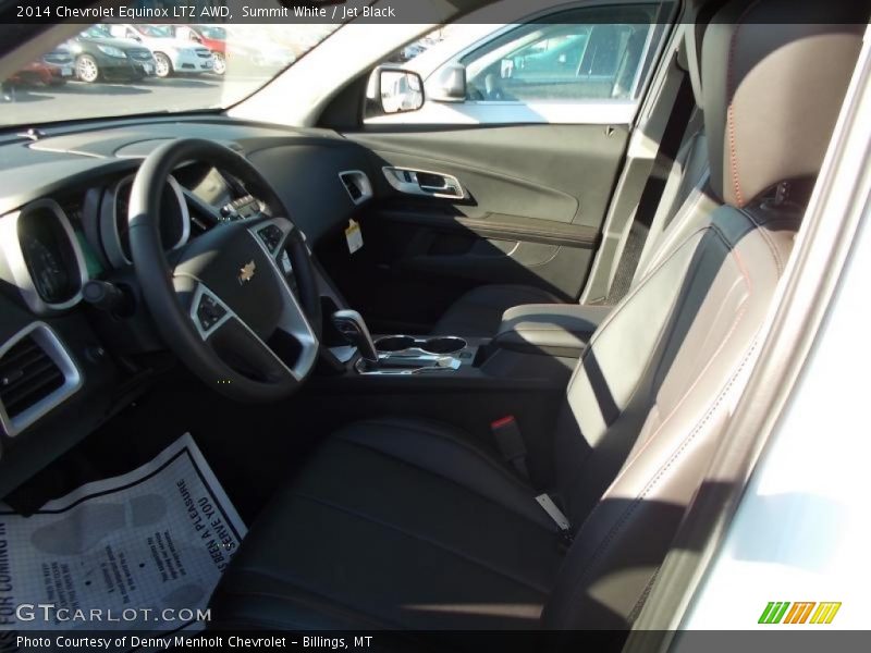 Summit White / Jet Black 2014 Chevrolet Equinox LTZ AWD