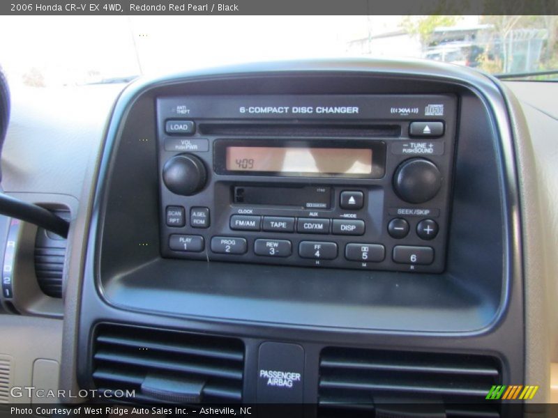 Redondo Red Pearl / Black 2006 Honda CR-V EX 4WD