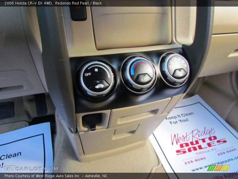 Redondo Red Pearl / Black 2006 Honda CR-V EX 4WD