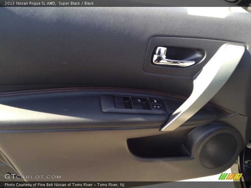 Super Black / Black 2013 Nissan Rogue SL AWD