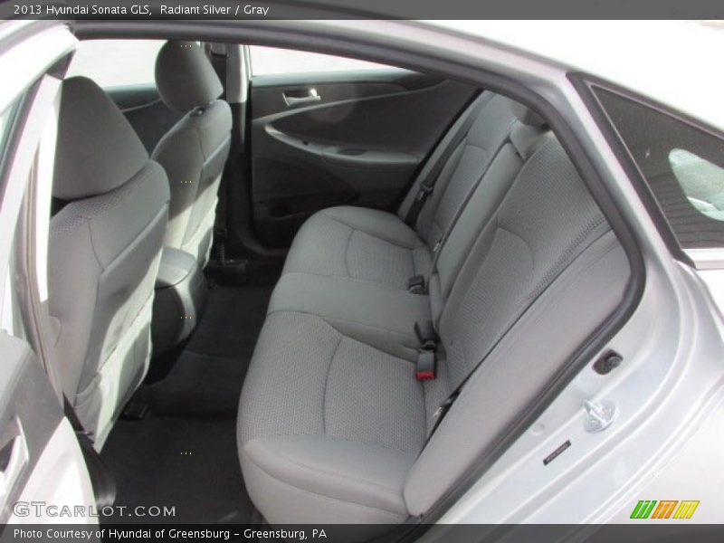 Radiant Silver / Gray 2013 Hyundai Sonata GLS