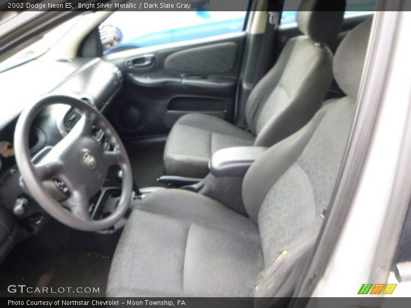 Bright Silver Metallic / Dark Slate Gray 2002 Dodge Neon ES