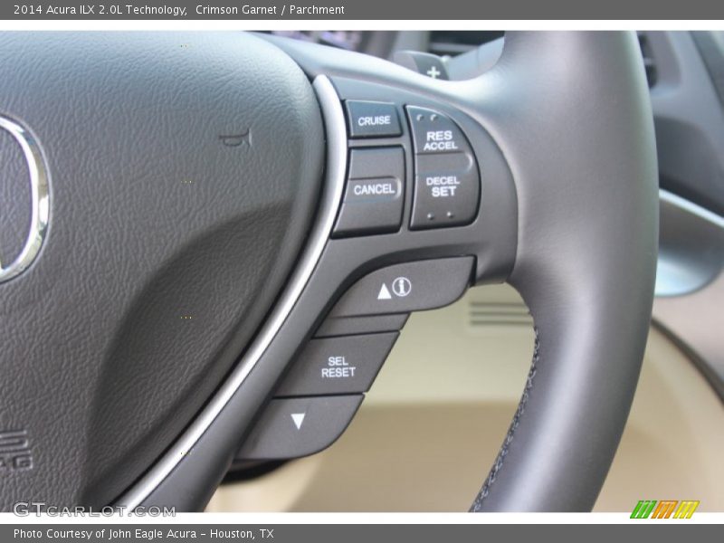 Controls of 2014 ILX 2.0L Technology