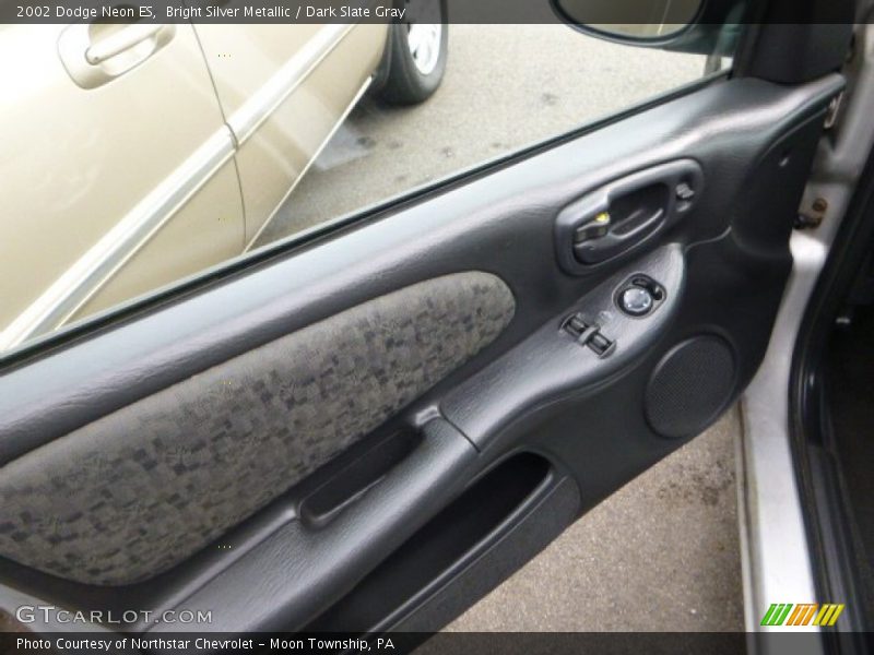 Bright Silver Metallic / Dark Slate Gray 2002 Dodge Neon ES
