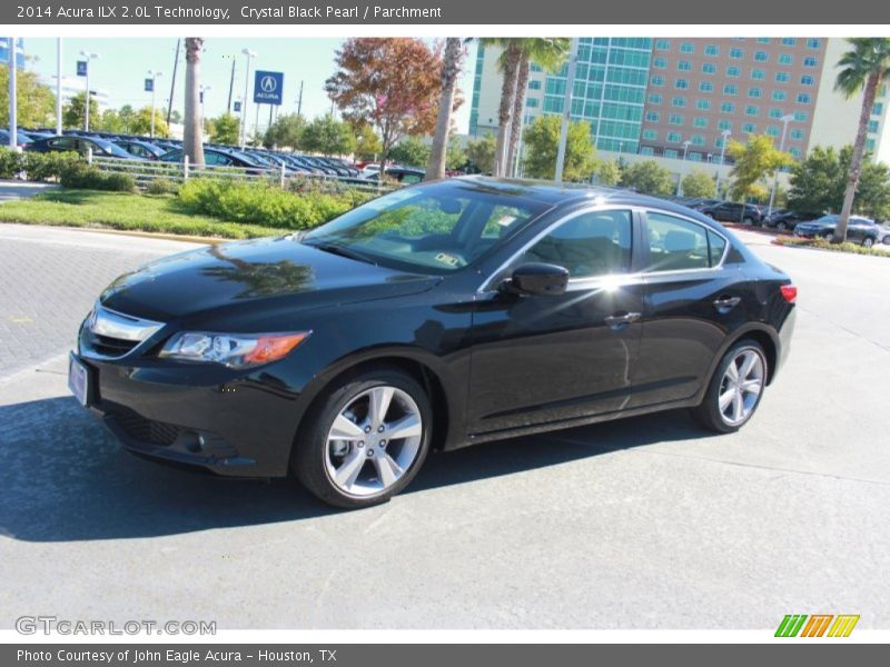 Crystal Black Pearl / Parchment 2014 Acura ILX 2.0L Technology