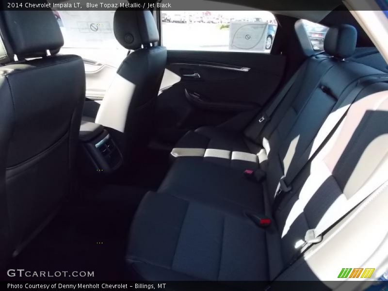 Blue Topaz Metallic / Jet Black 2014 Chevrolet Impala LT