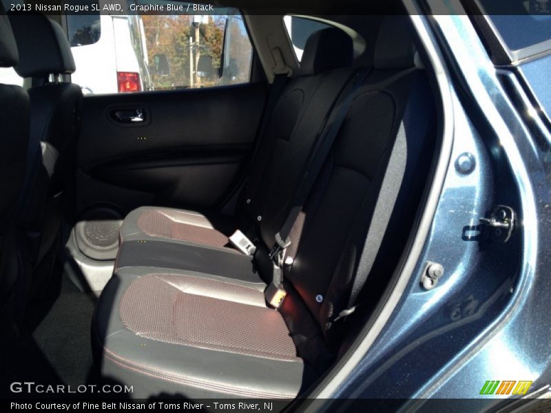 Graphite Blue / Black 2013 Nissan Rogue SL AWD