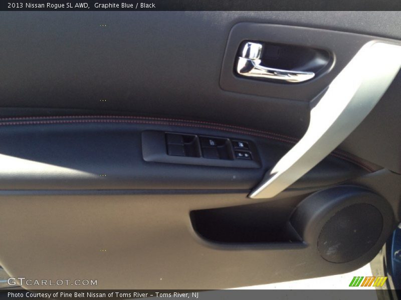 Graphite Blue / Black 2013 Nissan Rogue SL AWD