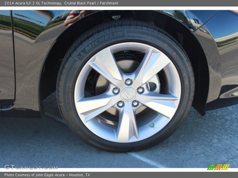 Crystal Black Pearl / Parchment 2014 Acura ILX 2.0L Technology