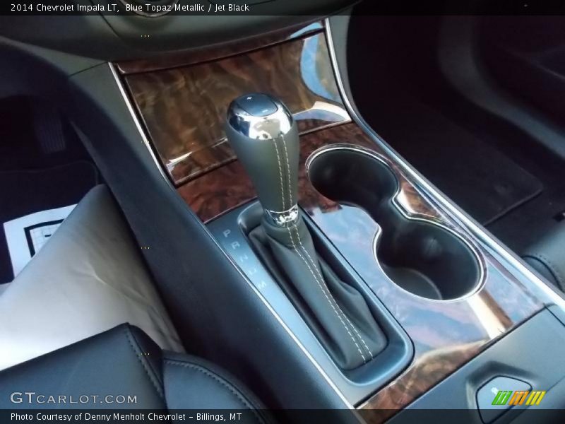 Blue Topaz Metallic / Jet Black 2014 Chevrolet Impala LT