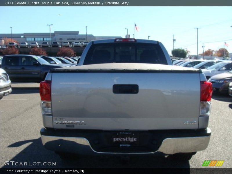 Silver Sky Metallic / Graphite Gray 2011 Toyota Tundra Double Cab 4x4