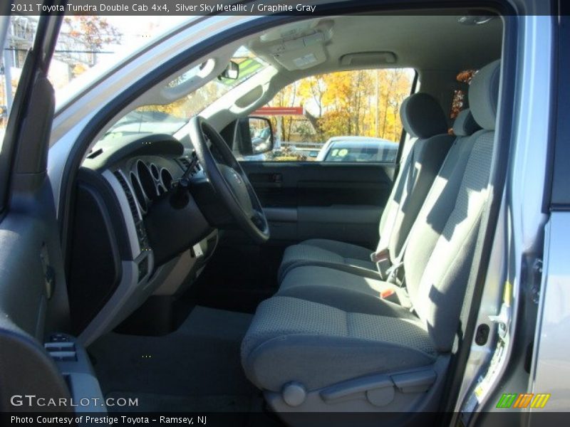 Silver Sky Metallic / Graphite Gray 2011 Toyota Tundra Double Cab 4x4