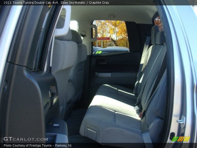 Silver Sky Metallic / Graphite Gray 2011 Toyota Tundra Double Cab 4x4