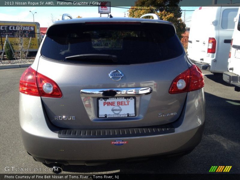 Platinum Graphite / Gray 2013 Nissan Rogue SV AWD