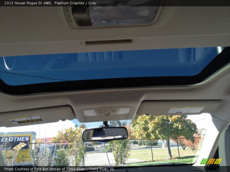 Platinum Graphite / Gray 2013 Nissan Rogue SV AWD