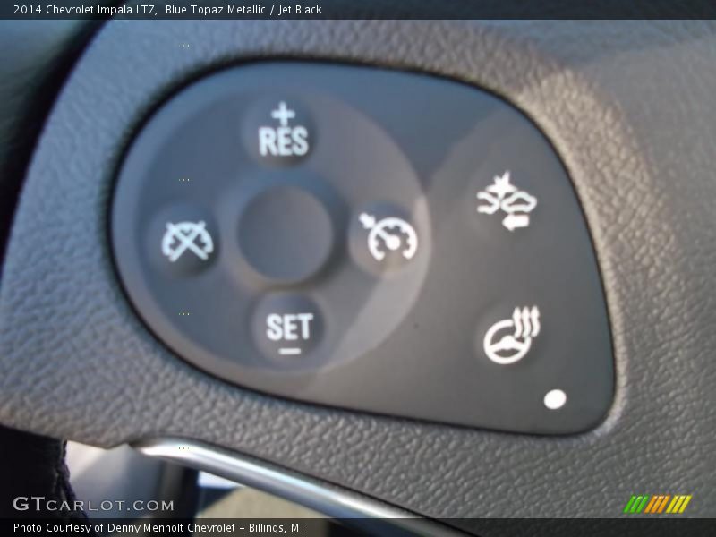 Blue Topaz Metallic / Jet Black 2014 Chevrolet Impala LTZ