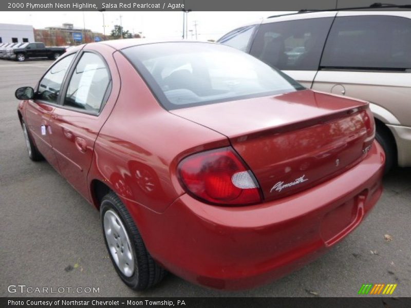 Salsa Red Pearlcoat / Agate 2000 Plymouth Neon Highline