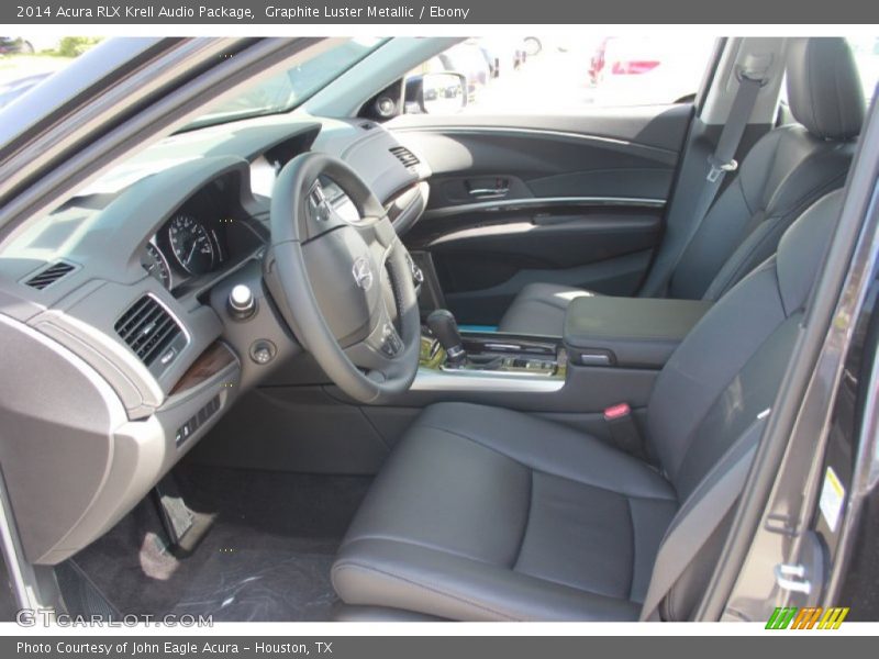 Front Seat of 2014 RLX Krell Audio Package