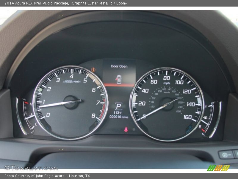  2014 RLX Krell Audio Package Krell Audio Package Gauges