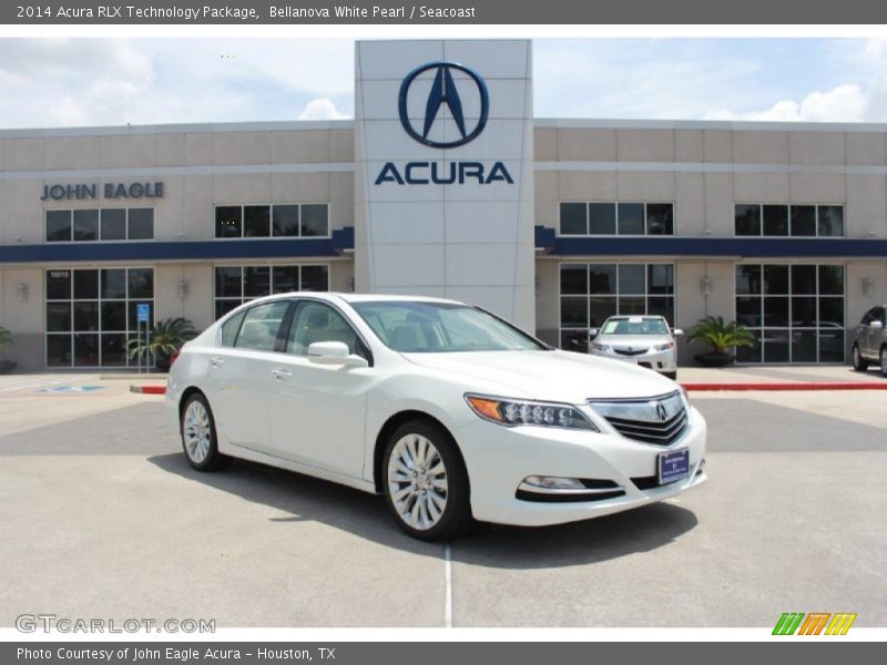 Bellanova White Pearl / Seacoast 2014 Acura RLX Technology Package