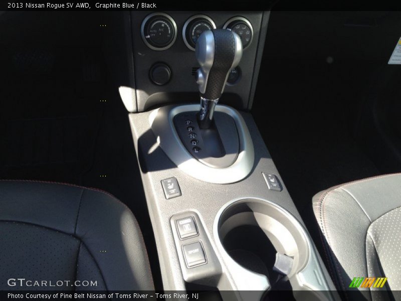 Graphite Blue / Black 2013 Nissan Rogue SV AWD