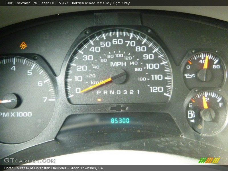 Bordeaux Red Metallic / Light Gray 2006 Chevrolet TrailBlazer EXT LS 4x4