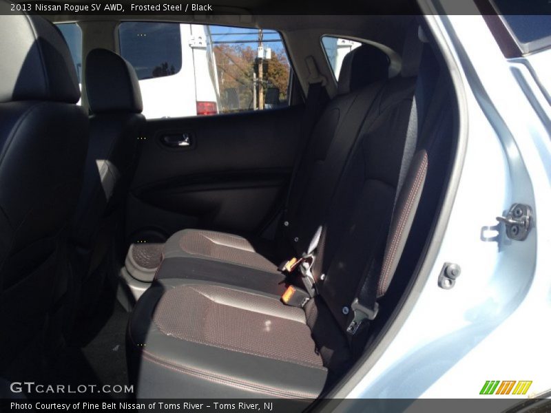 Frosted Steel / Black 2013 Nissan Rogue SV AWD