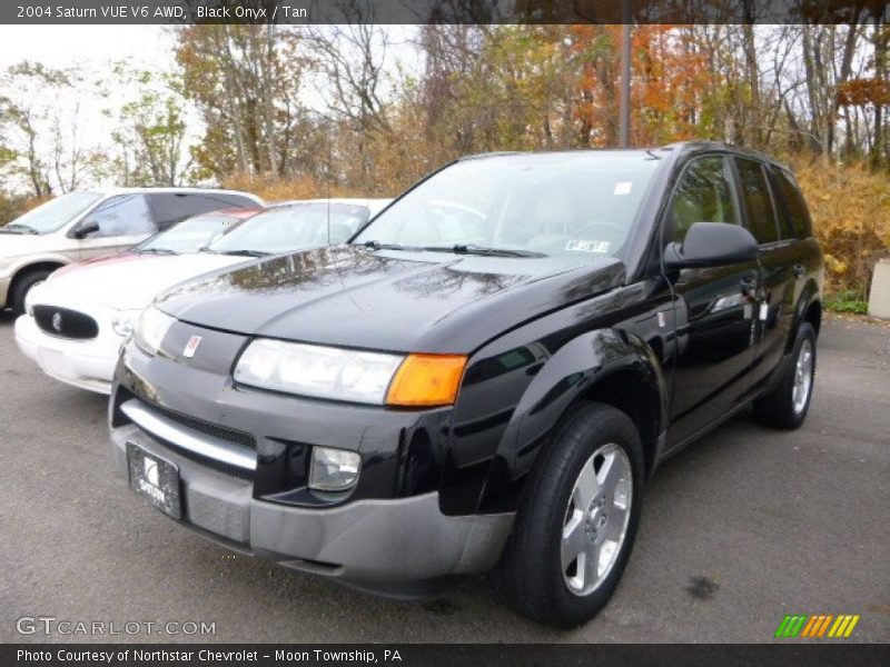 Black Onyx / Tan 2004 Saturn VUE V6 AWD