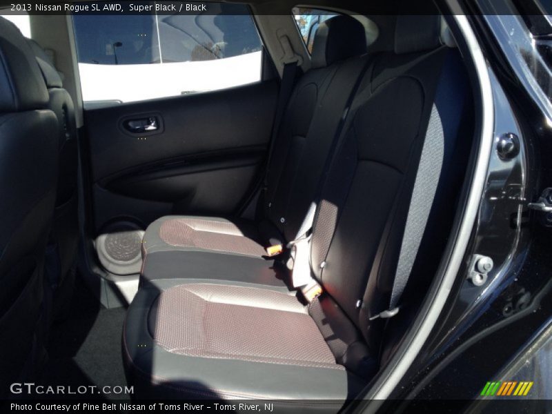 Super Black / Black 2013 Nissan Rogue SL AWD