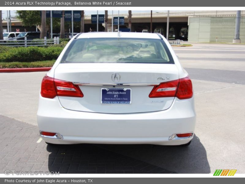 Bellanova White Pearl / Seacoast 2014 Acura RLX Technology Package