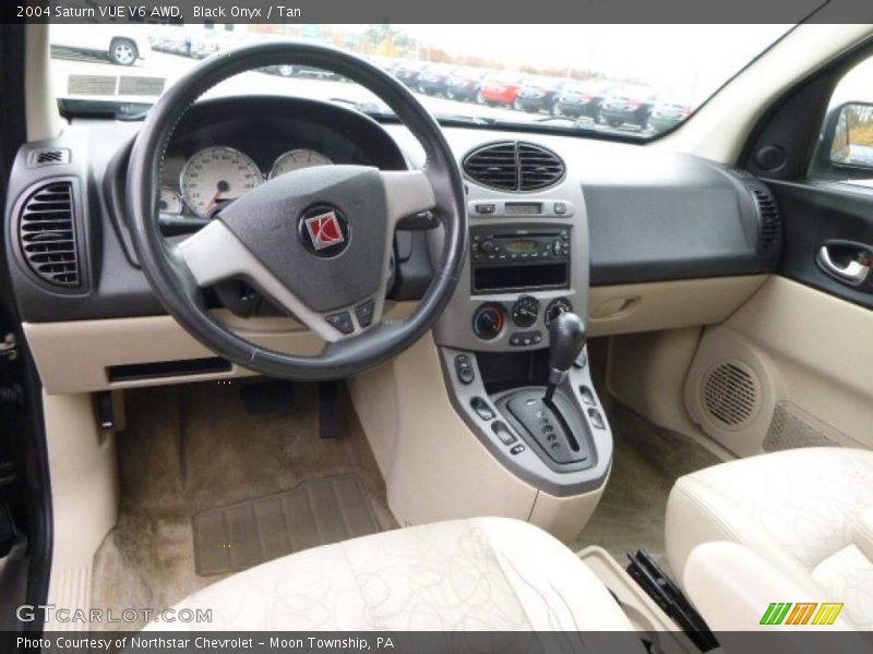 Black Onyx / Tan 2004 Saturn VUE V6 AWD