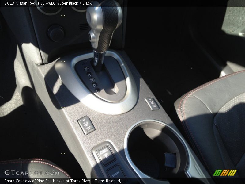 Super Black / Black 2013 Nissan Rogue SL AWD
