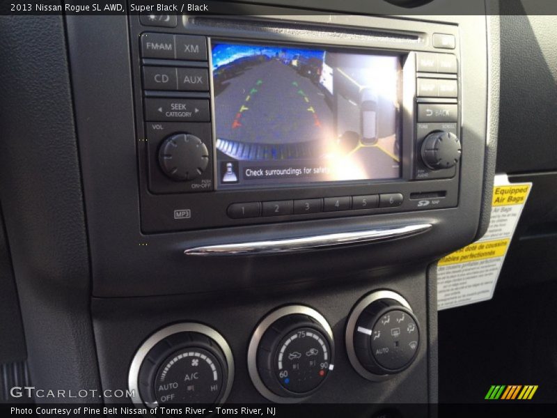 Super Black / Black 2013 Nissan Rogue SL AWD