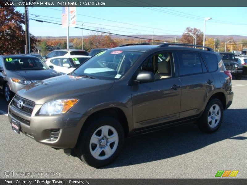 Pyrite Metallic / Sand Beige 2010 Toyota RAV4 I4 4WD