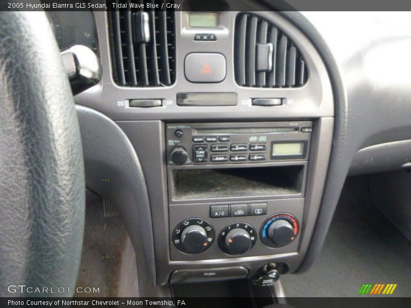 Tidal Wave Blue / Gray 2005 Hyundai Elantra GLS Sedan